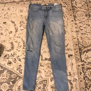 Hollister skinny jeans!